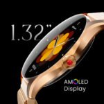 Đồng Hồ Thông Minh cho nữ HiFuture AURA2 (1.32" AMOLED Display, 1ATM Waterproof, 24/7 Health Monitoring, 3D User Interface, Wireless Calling, 7 days battery, 100+ Sport Modes) - Ảnh 5