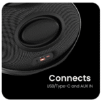 Loa Di Động Không Dây HiFuture ORBIT 80W (Bluetooth v.5.4, 8H, 8000mAh, RGB LED Light, Connects USB/Type-C and AUX IN, DSP, DynaBoost™ Technology, TWS Mode) - Ảnh 5